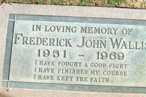 Frederick John Wallis Frederick John Wallis