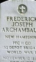 Frederick Joseph Archambault