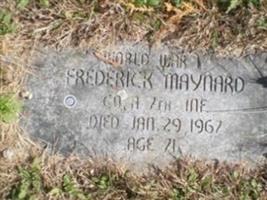Frederick Maynard