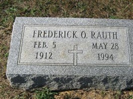 Frederick O. Rauth Frederick O. Rauth