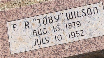 Frederick R "Toby" Wilson Frederick R "Toby" Wilson