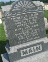 Frederick Tobias Main Frederick Tobias Main