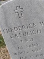 Frederick W Greulich
