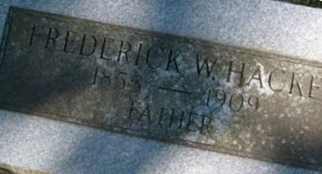 Frederick W. Hacker Frederick W. Hacker