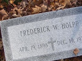 Frederick W Holpp Frederick W Holpp