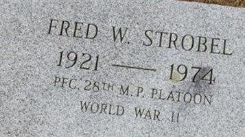 Frederick W Strobel Frederick W Strobel
