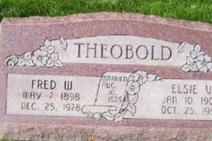 Frederick William "Fred" Theobold