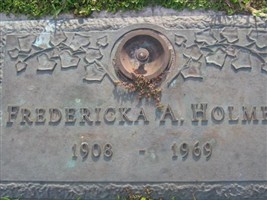 Fredericka A Holmes