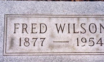 Fredric Lafayette "Fred" Wilson Fredric Lafayette "Fred" Wilson
