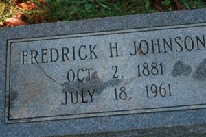 Fredrick H Johnson Fredrick H Johnson
