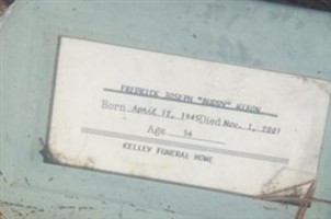 Fredrick Joseph "Buddy" Mixon