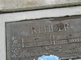 Fredrick Rehder Fredrick Rehder