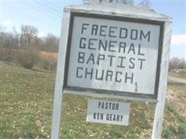 Freedom General Baptist Church Cemetery