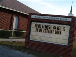 Salem Freewill Baptist Church Cemetery