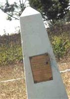 French Cemetery marker