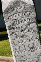 Friderike Tendler Muller