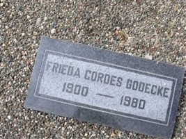 Frieda Cordes Godecke Frieda Cordes Godecke
