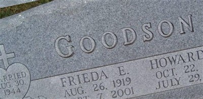 Frieda E Goodson Frieda E Goodson