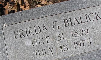 Frieda G Bialick