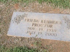 Frieda Kendrick Proctor Frieda Kendrick Proctor