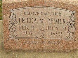 Frieda Mae Neber Reimer