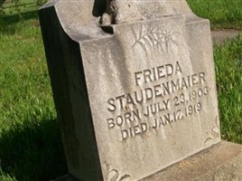 Frieda Staudenmaier Frieda Staudenmaier