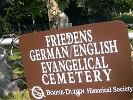 Friedens German/English Evangelical Cemetery
