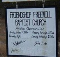 Friendship Freewill Baptist Church Cemetery