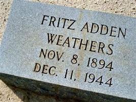 Fritz Adden Weathers