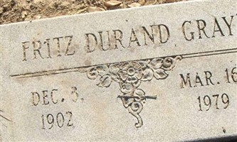 Fritz Durand Gray Fritz Durand Gray