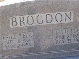 Fritz Fleda Brogdon