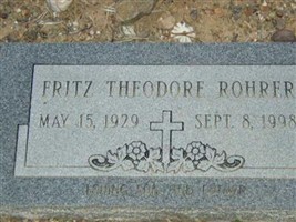 Fritz Theodore Rohrer Fritz Theodore Rohrer