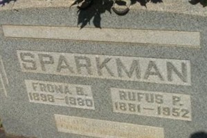 Frona B. Sparkman