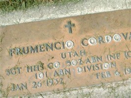 Frumencio J Cordova