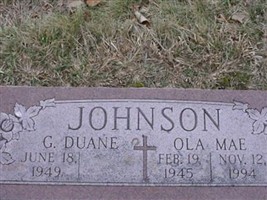G. Duane Johnson G. Duane Johnson