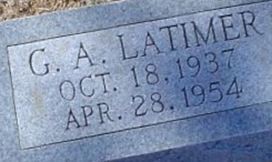 G.A Latimer G.A Latimer