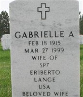 Gabrielle A Lange