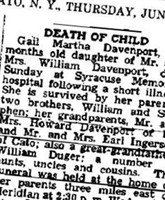 Gail M. Davenport Gail M. Davenport