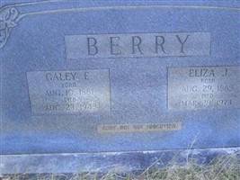 Galey E. Berry Galey E. Berry