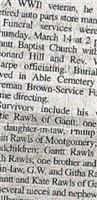 Gantt A. Rawls Gantt A. Rawls