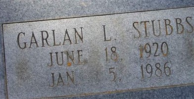 Garlan L. Stubbs Garlan L. Stubbs
