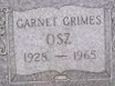 Garnet Grimes Osz