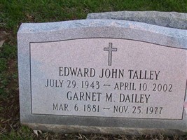 Garnet M Dailey