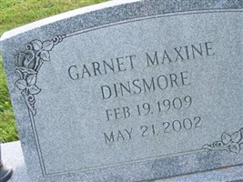 Garnet Maxine Dinsmore