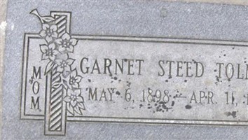 Garnet Steed Tolman