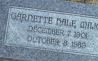 Garnette Hale Major