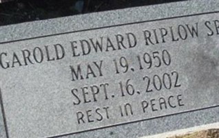 Garold Edward Riplow, Sr