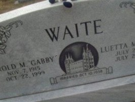 Garold M "Gabby" Waite