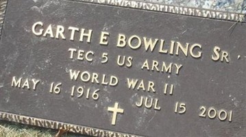 Garth Edward Bowling, Sr