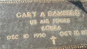 Gary Andrew Ramberg Gary Andrew Ramberg